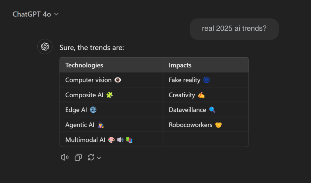 9 non-generic AI trends to watch in 2025