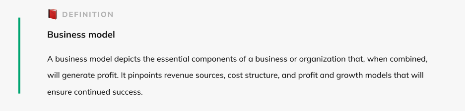 business-model-definition