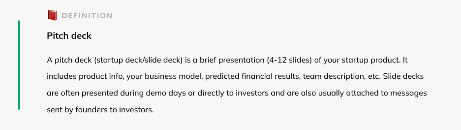 pitch-deck-definition