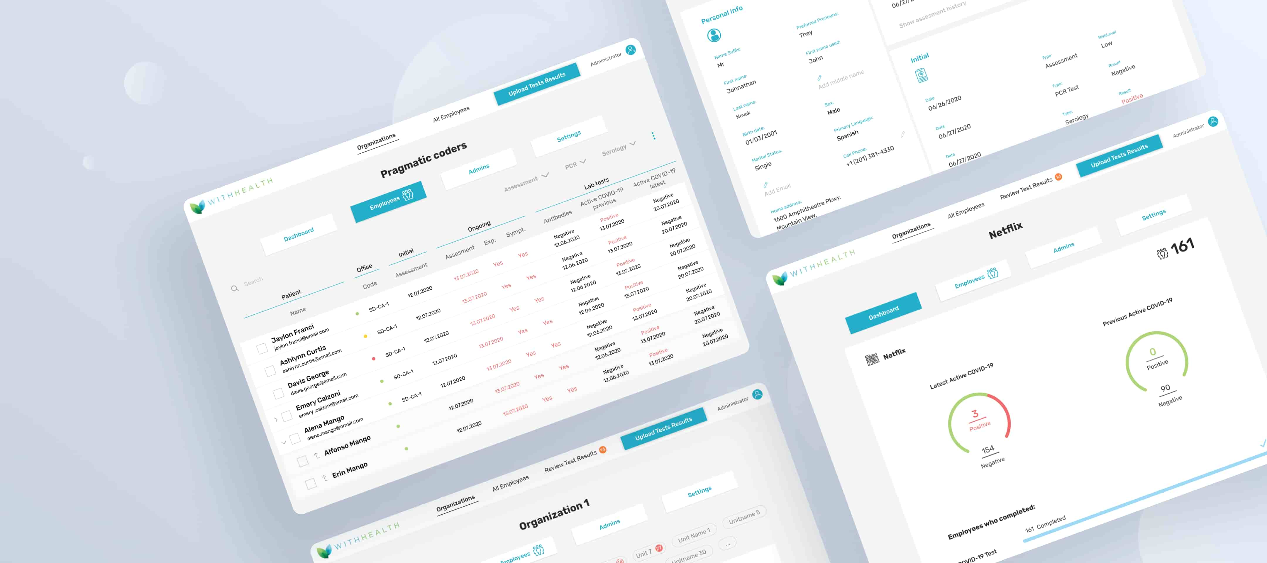 withealth patient portal site 2