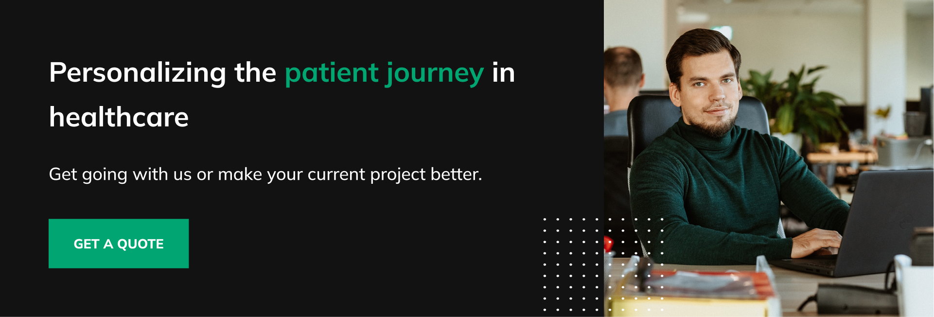 Personalizing the patient journey in healthcare