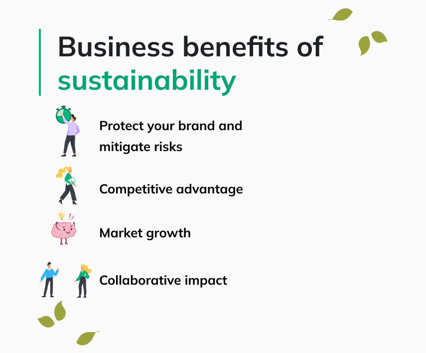 Business benefits of sustainability