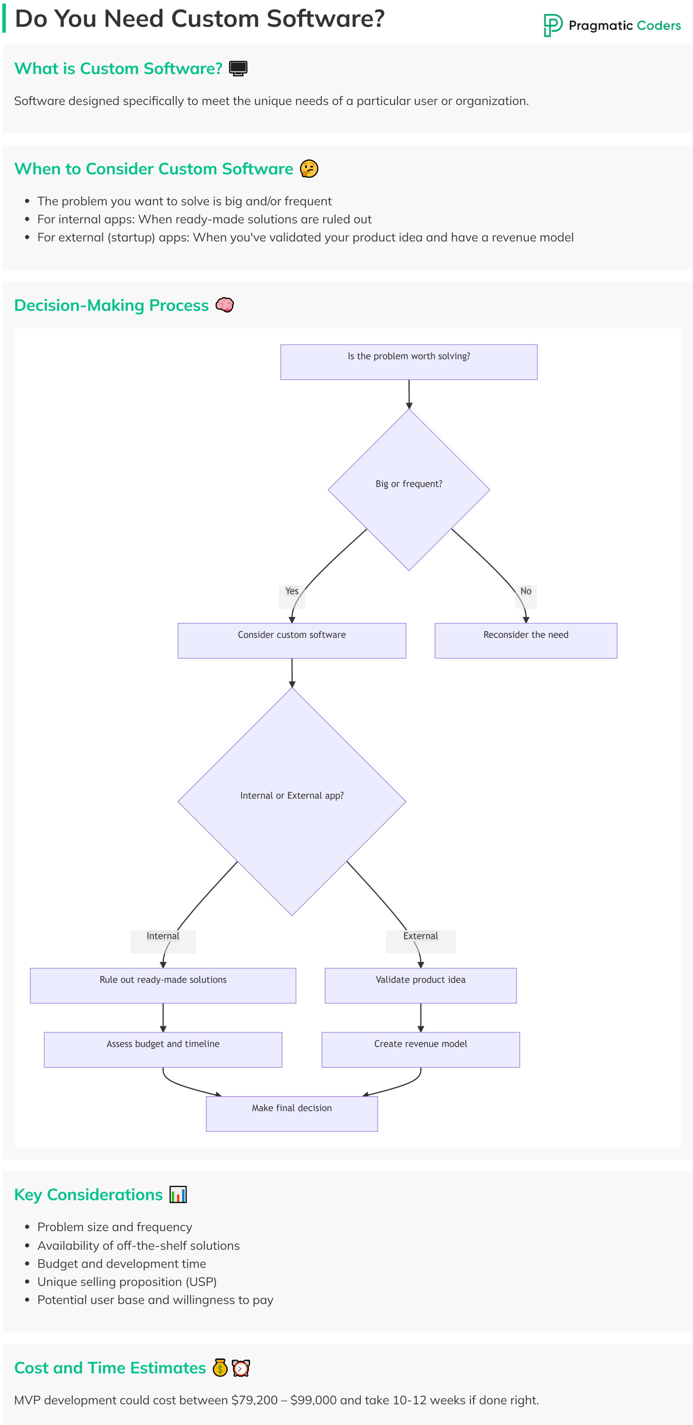 custom software infographic