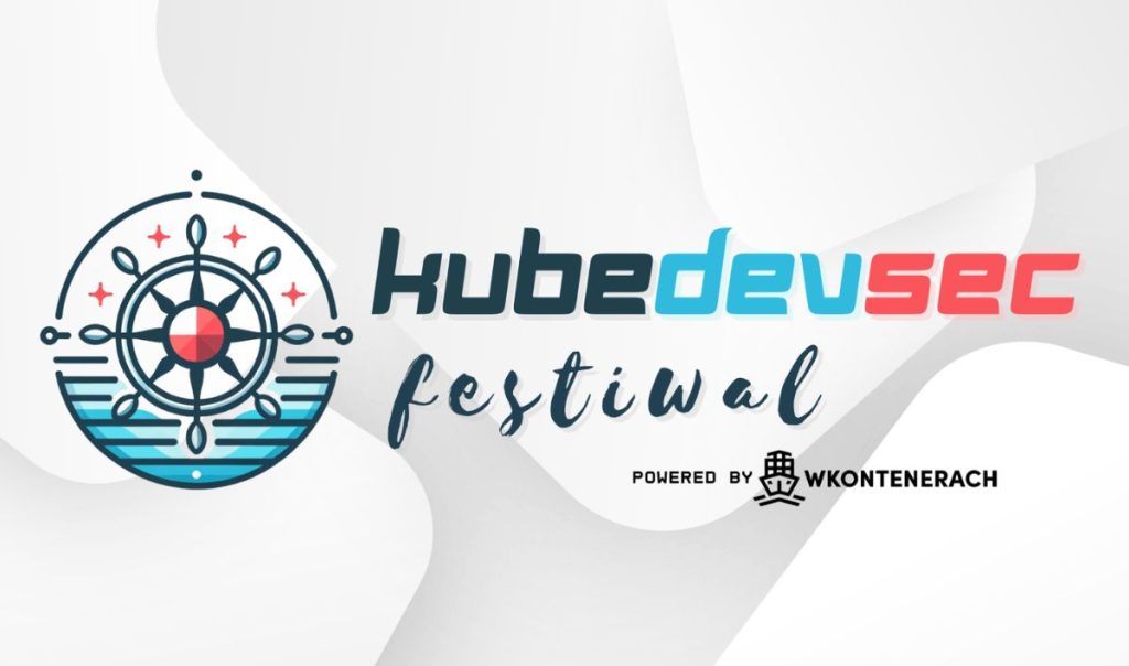 A poster of the kubedevsec conference